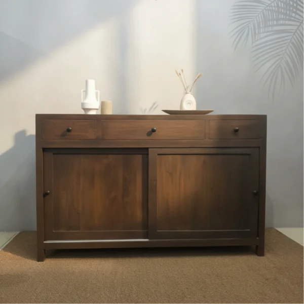 Adrien Buffet cabinet sliding doors