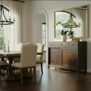 Adrien Buffet cabinet sliding doors