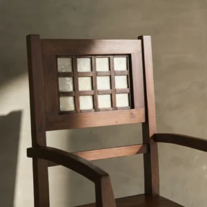 Cecilia Capiz accent chair