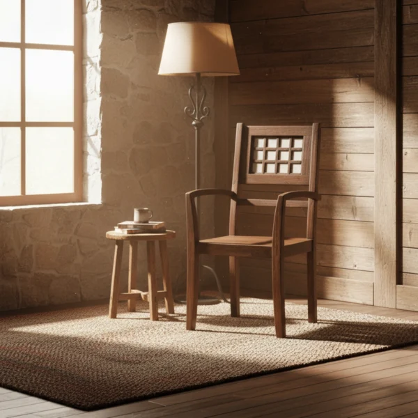 Cecilia Capiz accent chair