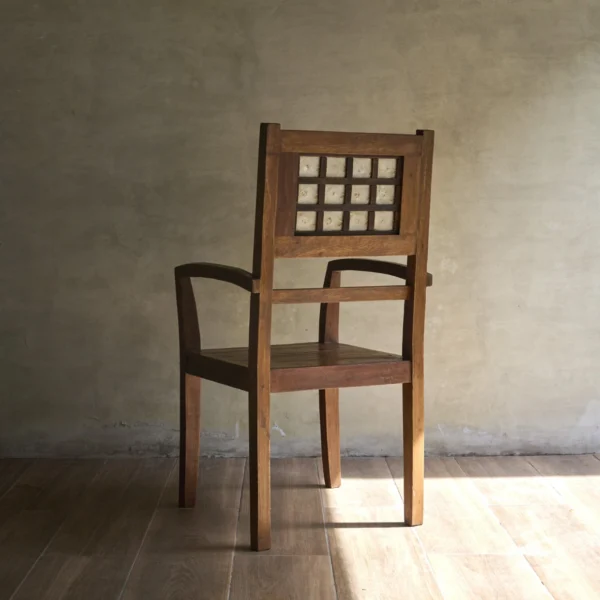 Cecilia Capiz accent chair