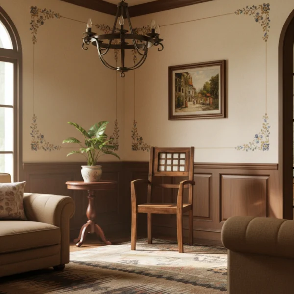 Cecilia Capiz accent chair