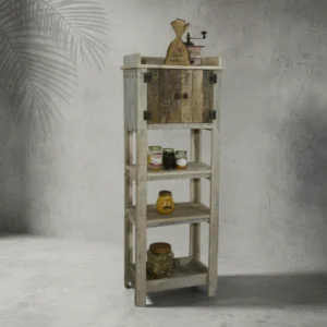 Claude open shelf cabinet