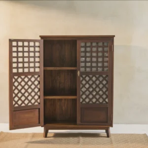 Ibarra double-door capiz cabinet