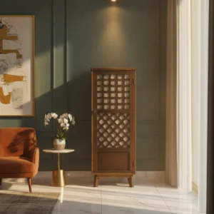 Leonor single door capiz cabinet