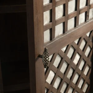 Leonor single door capiz cabinet