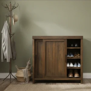 Mateo Shoe cabinet sliding doors