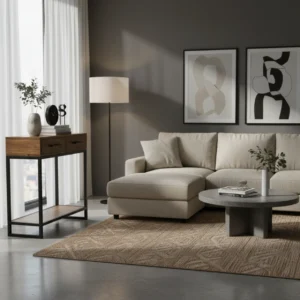 Mildred Console Table with 2 Drawers