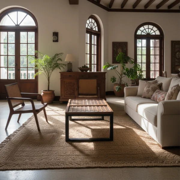 Venacio capiz coffee table