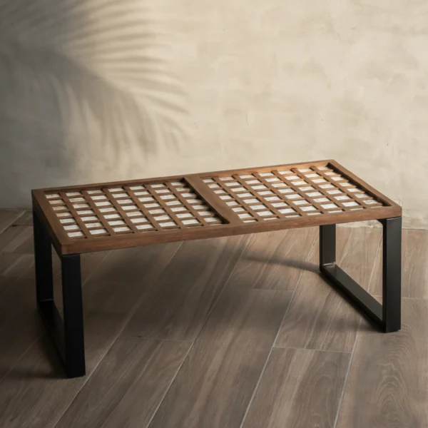 Venacio capiz coffee table