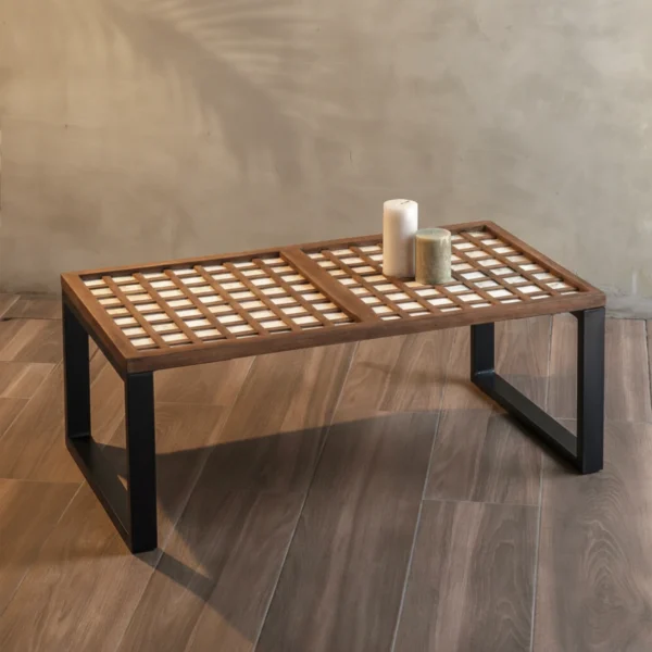Venacio capiz coffee table